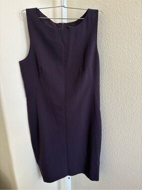 Theory Betty 2 Urban Sheath Dress in Mulberry - Size 12
